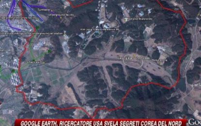 Svelati con Google earth i segreti della Corea del Nord