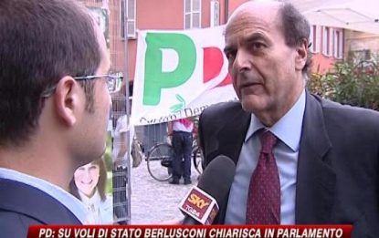 Pd: su voli di Stato Berlusconi chiarisca in Parlamento