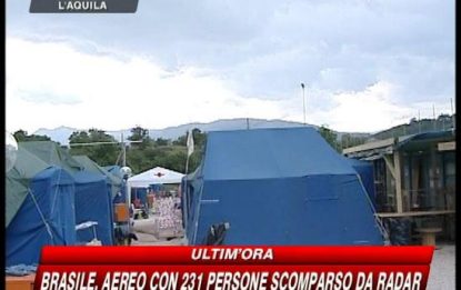 Abruzzo, freddo e pioggia: è emergenza nelle tendopoli