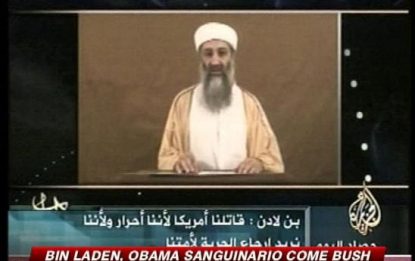 Bin Laden accusa Obama: "Adotta la stessa politica di Bush"