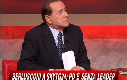 Voli di Stato, Noemi e Pd: Berlusconi interviene a SKY TG24