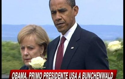 Obama a Buchenwald: "Mai dimenticare questo orrore"