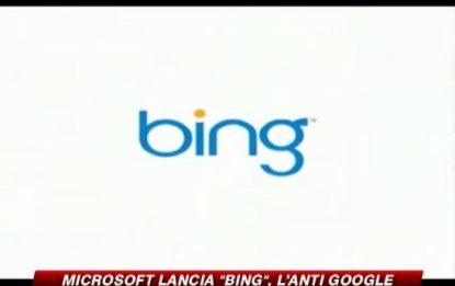 Arriva Bing, l'anti Google