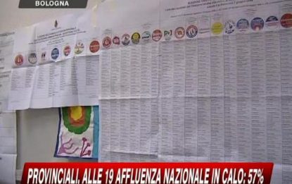 Elezioni, l'affluenza a Bologna alle 19