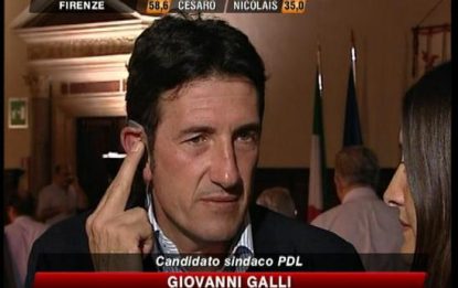 Firenze, Galli 'para' Renzi: ora ci credo molto di più