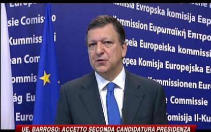 Ue, Barroso si ricandida alla guida della Commissione
