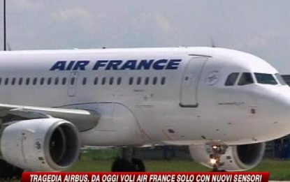 Tragedia Airbus, nuovi sensori per voli Air France