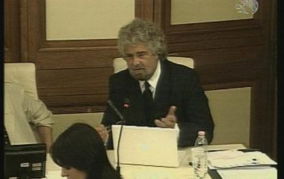 Beppe Grillo al Senato: gli eventi stanno precipitando