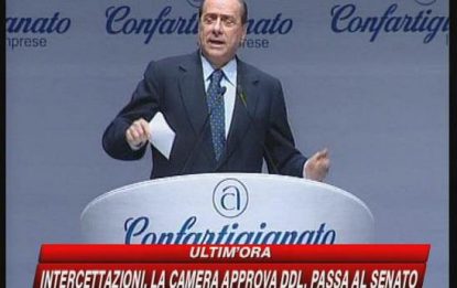 Berlusconi: "Maggioranza confermata dal voto"