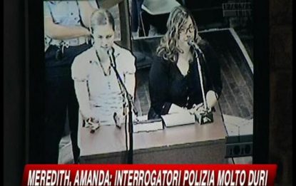 Processo Meredith, Amanda: "Costretta a confessare"