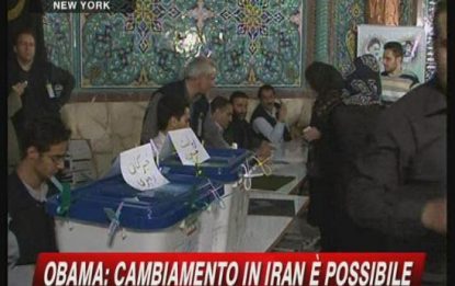 Elezioni Iran, Obama: "Cambiamento è possibile"
