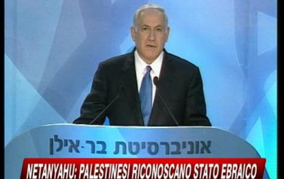 Netanyahu apre ai palestinesi. Hamas: discorso razzista