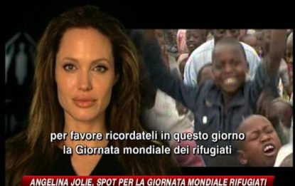 Angelina Jolie, spot per i rifugiati