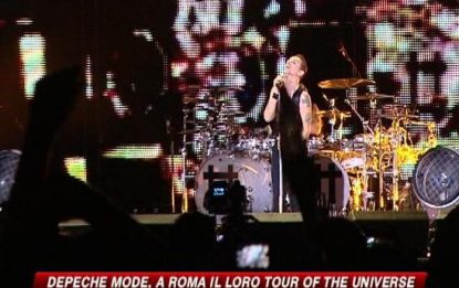 Roma, in 50mila allo stadio Olimpico per i Depeche Mode