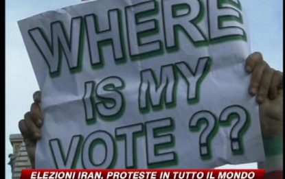 Elezioni Iran, proteste in tutto il mondo