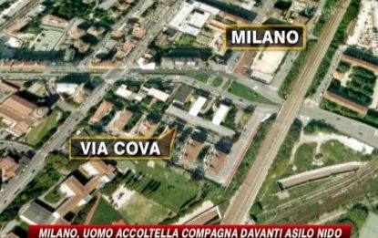 Milano,morta la donna accoltellata davanti all'asilo