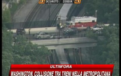 Washington, collisione tra treni nella metropolitana