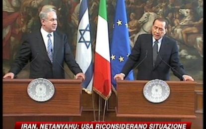 Medioriente, Berlusconi: sì a Palestina smilitarizzata