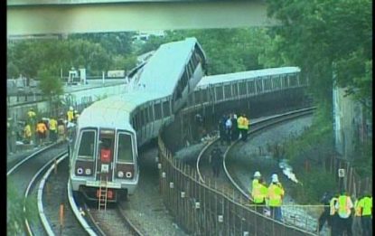 Washington, scontro tra treni del metrò: almeno 7 morti