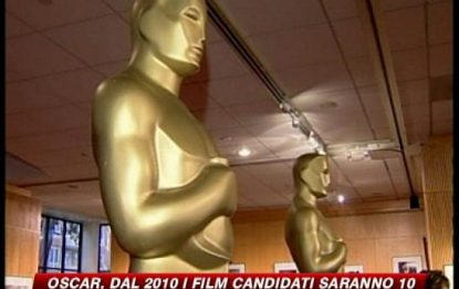 Oscar Miglior Film, dal 2010 le nomination saranno 10