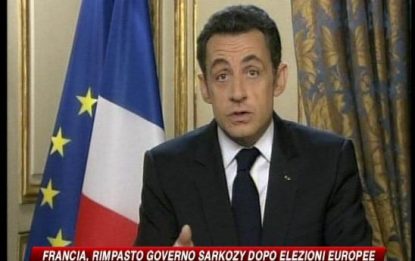 Francia, rimpasto nel governo Sarkozy: 8 nuovi ministri
