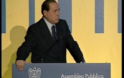 Berlusconi: "Il mio gradimento è al 61%"