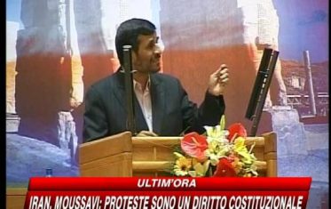 Ahmadinejad sfida Obama. Mousavi: protestare è un diritto