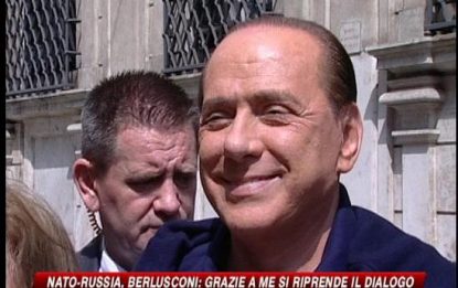 Vertice Nato-Russia, Berlusconi: "Grazie a me il dialogo"