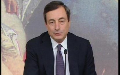 Crisi, Draghi: "Non è il momento per l'exit strategy"