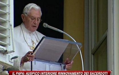 Il Papa ai sacerdoti: serve un interiore rinnovamento