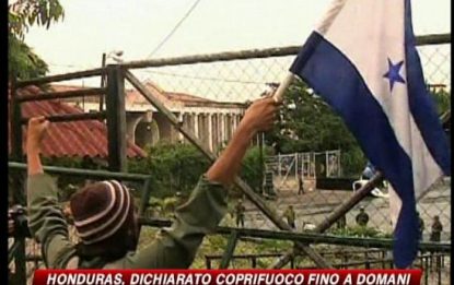Golpe in Honduras, arriva la condanna Usa