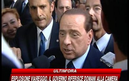 Viareggio, Berlusconi: "Prenderò in mano la situazione"