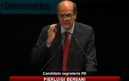 Pd, Bersani: troppa retorica, io sarò chiaro e concreto