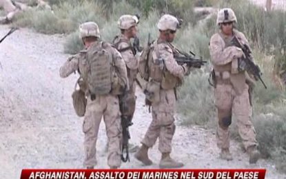 Afghanistan, assalto dei marines nel sud del Paese