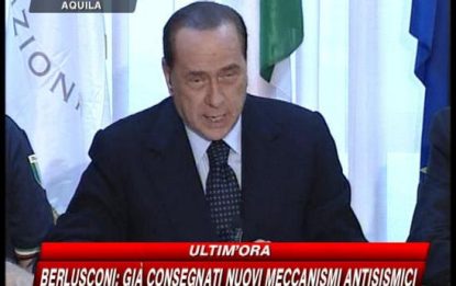 Sicurezza, Berlusconi: ora cittadini protetti meglio