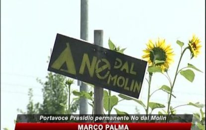 Vicenza, manifestazione contro la base Dal Molin