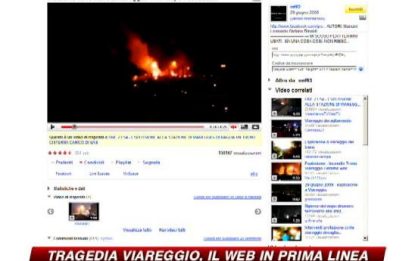 Tragedia Viareggio, il web in prima linea