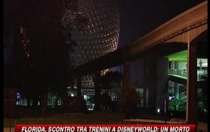Florida, scontro tra trenini a Disney World: un morto