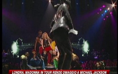 Madonna omaggia Michael Jackson