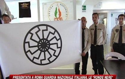 Ronde nere, presentata la Guardia nazionale italiana