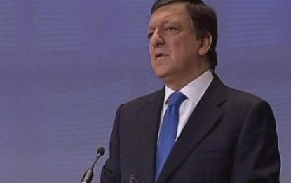 Crisi, Barroso: non sappiamo quando finirà ma va meglio
