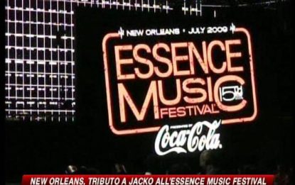 New Orleans, l'Essence music festival ricorda Jacko