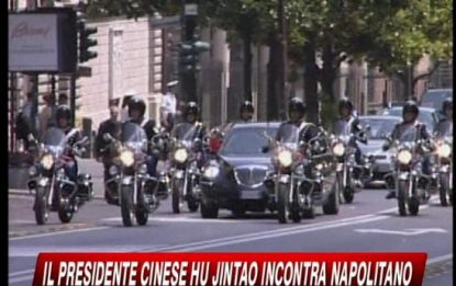 G8, Hu Jintao incontra Napolitano a Roma