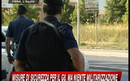 G8, cinque francesi fermati a L'Aquila