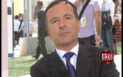 G8, Frattini: il format deve variare a seconda dei temi