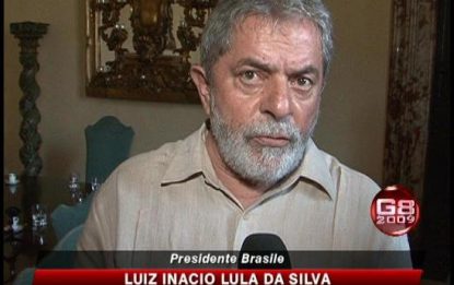 G8, Lula: "Tutti i Paesi devono partecipare al vertice"