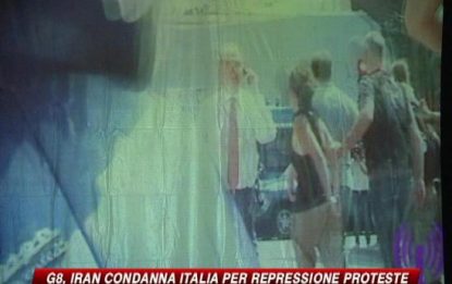Teheran provoca: condanniamo le repressioni in Italia
