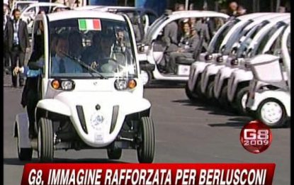 G8, immagine rafforzata per Berlusconi