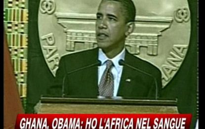 Prima visita di Obama in Ghana: "L'Africa non è sola"