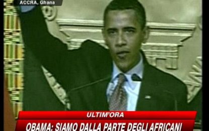 Obama: "Il futuro dell'Africa è degli africani. Yes you can"